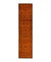Bloomingdale's Fine Vibrance M1363 Runner Area Rug, 3'2 X 13'2 In Orange