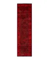 Bloomingdale's Fine Vibrance M1370 Runner Area Rug, 3' X 11' In Red