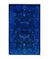 Bloomingdale's Fine Vibrance M1373 Area Rug, 3'2 X 5'1 In Blue