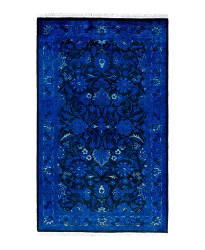 Bloomingdale's Fine Vibrance M1373 Area Rug, 3'2 X 5'1 In Blue