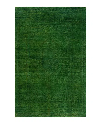 Bloomingdale's Fine Vibrance M1381 Area Rug, 4'7 X 6'10 In Green