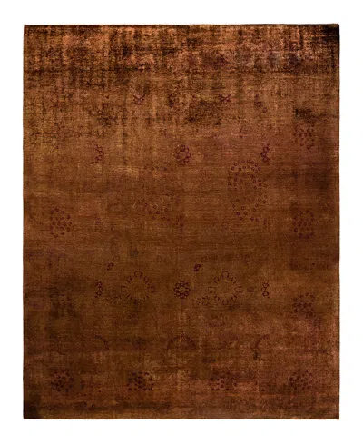 Bloomingdale's Fine Vibrance M1381 Area Rug, 8'3 X 10'3 In Brown