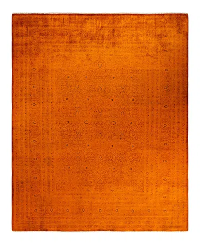 Bloomingdale's Fine Vibrance M1381 Area Rug, 9'3 X 11'6 In Orange