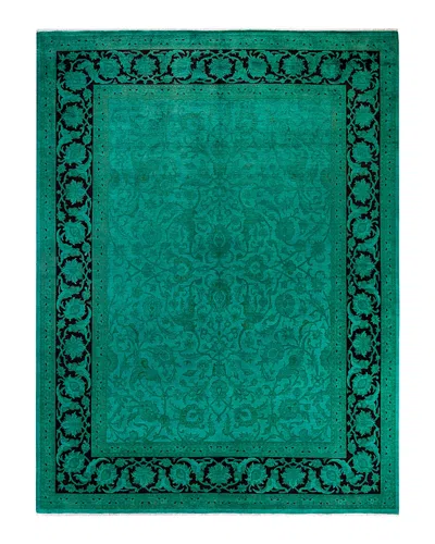 Bloomingdale's Fine Vibrance M1385 Area Rug, 9'3 X 12'3 In Green