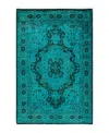 Bloomingdale's Fine Vibrance M1388 Area Rug, 4'2 X 6'4 In Blue