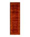 Bloomingdale's Fine Vibrance M1398 Runner Area Rug, 2'7 X 8'5 In Orange