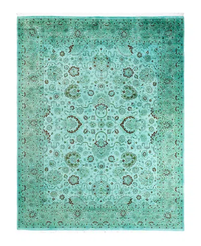 Bloomingdale's Fine Vibrance M1402 Area Rug, 8'1 X 10'2 In Blue