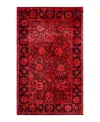 Bloomingdale's Fine Vibrance M1406 Area Rug, 4'7 X 7'4 In Orange