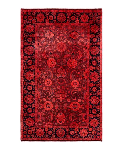 Bloomingdale's Fine Vibrance M1406 Area Rug, 4'7 X 7'4 In Orange