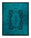 Bloomingdale's Fine Vibrance M1416 Area Rug, 8'1 X 10'3 In Blue