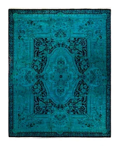Bloomingdale's Fine Vibrance M1416 Area Rug, 8'1 X 10'3 In Blue