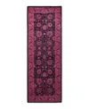 Bloomingdale's Fine Vibrance M1416 Runner Area Rug, 3'1 X 8'10 In Pink