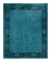 Bloomingdale's Fine Vibrance M1419 Area Rug, 8'3 X 10'3 In Blue