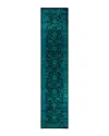 Bloomingdale's Fine Vibrance M1421 Runner Area Rug, 2'7 X 12' In Black