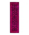Bloomingdale's Fine Vibrance M1421 Runner Area Rug, 3'1 X 11' In Pink