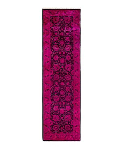 Bloomingdale's Fine Vibrance M1421 Runner Area Rug, 3'1 X 11' In Pink