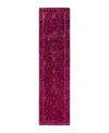 Bloomingdale's Fine Vibrance M1433 Runner Area Rug, 2'7 X 10'2 In Pink