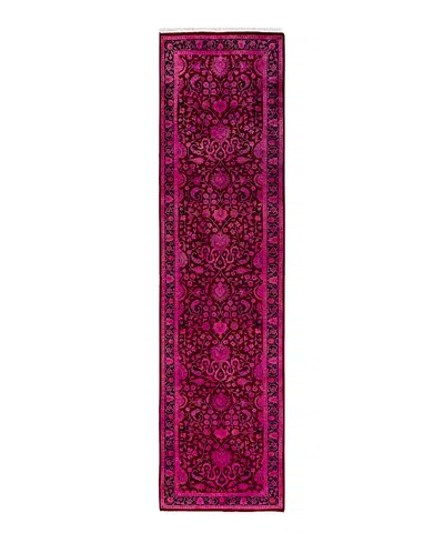 Bloomingdale's Fine Vibrance M1433 Runner Area Rug, 2'7 X 10'2 In Pink