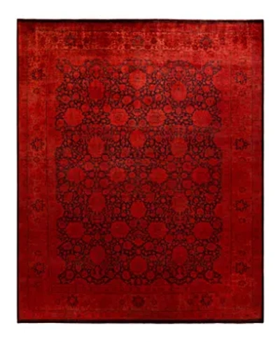 Bloomingdale's Fine Vibrance M1440 Area Rug, 8'2 X 9'10 In Red