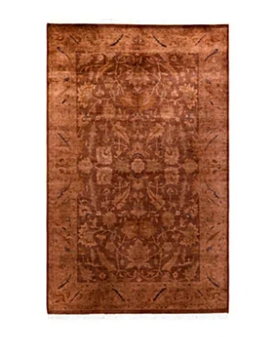 Bloomingdale's Fine Vibrance M1444 Area Rug, 4'1 X 6'5 In Brown