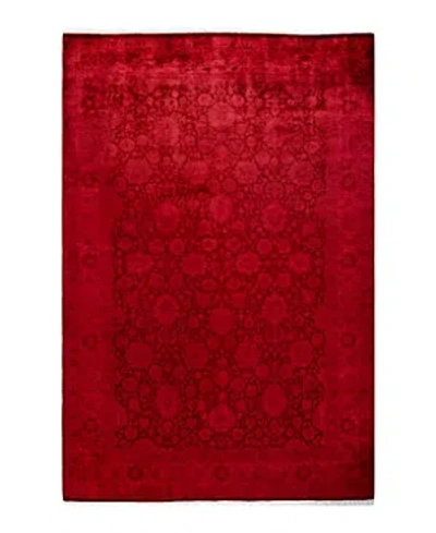 Bloomingdale's Fine Vibrance M1450 Area Rug, 6' X 8'10 In Red