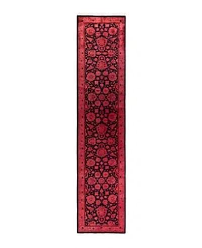 Bloomingdale's Fine Vibrance M1452 Runner Area Rug, 2'7 X 12'1 In Red