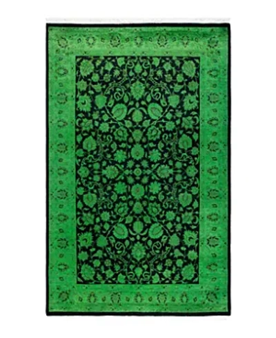 Bloomingdale's Fine Vibrance M1453 Area Rug, 4'1 X 6'5 In Green