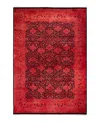 Bloomingdale's Fine Vibrance M1453 Area Rug, 8' X 11'1 In Red