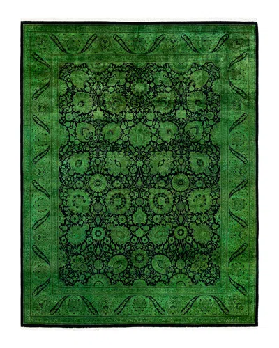Bloomingdale's Fine Vibrance M1456 Area Rug, 8'1 X 10'6 In Green
