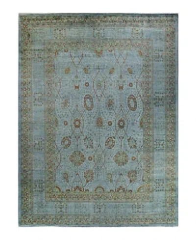 Bloomingdale's Fine Vibrance M1460 Area Rug, 9'4 X 12'4 In Blue