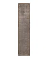 Bloomingdale's Fine Vibrance M1460 Runner Area Rug, 2'8 X 12' In Gray
