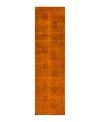 Bloomingdale's Fine Vibrance M1482 Runner Area Rug, 3'1 X 11'8 In Orange