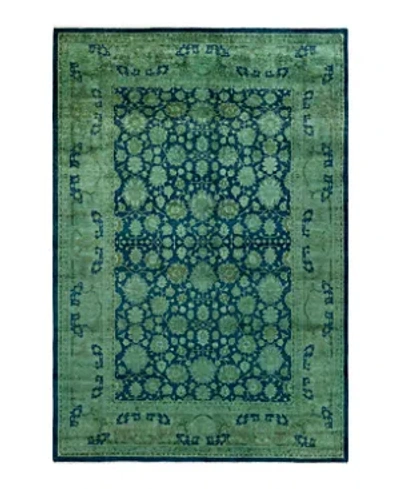 Bloomingdale's Fine Vibrance M1494 Area Rug, 6'2 X 9'2 In Green