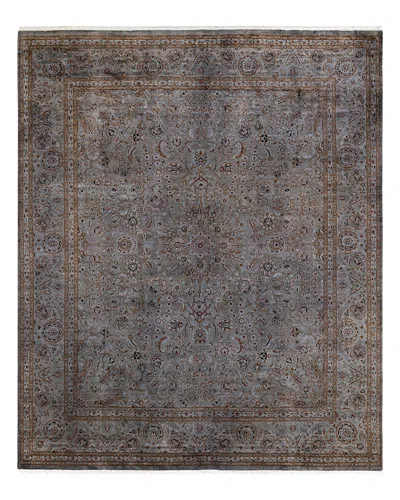 Bloomingdale's Fine Vibrance M1496 Area Rug, 8'2 X 9'9 In Gray