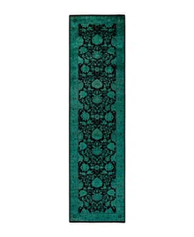 Bloomingdale's Fine Vibrance M1496 Runner Area Rug, 2'7 X 10'3 In Black