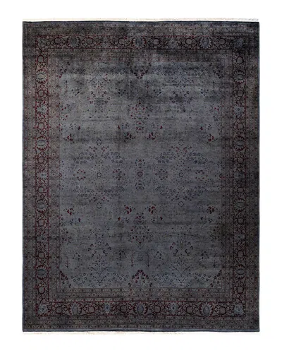 Bloomingdale's Fine Vibrance M1502 Area Rug, 8'1 X 10'7 In Gray