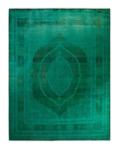 Bloomingdale's Fine Vibrance M1503 Area Rug, 9'3 X 11'10 In Green