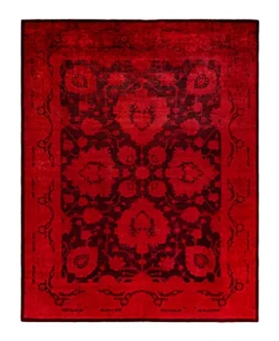 Bloomingdale's Fine Vibrance M1504 Area Rug, 8'1 X 10'6 In Orange