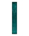 Bloomingdale's Fine Vibrance M1516 Runner Area Rug, 3'2 X 22'1 In Light/blue