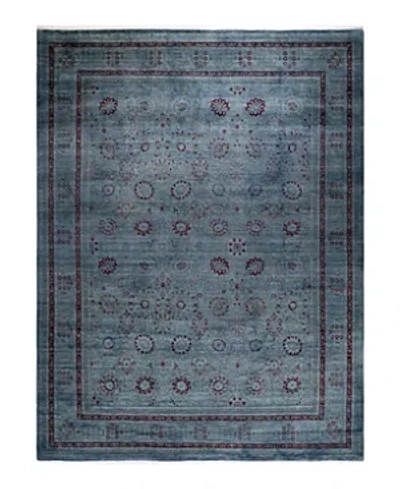 Bloomingdale's Fine Vibrance M1519 Area Rug, 9'1 X 12'3 In Gray