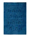 Bloomingdale's Fine Vibrance M1521 Area Rug, 4'2 X 5'10 In Blue