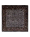 Bloomingdale's Fine Vibrance M1521 Area Rug, 7'10 X 8'2 In Gray