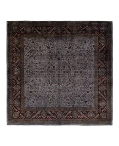 Bloomingdale's Fine Vibrance M1521 Area Rug, 7'10 X 8'2 In Gray