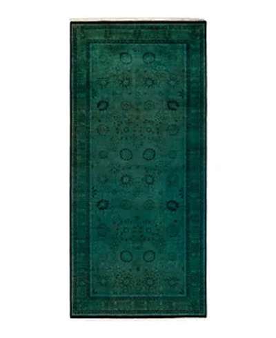 Bloomingdale's Fine Vibrance M1552 Area Rug, 5'2 X 11'3 In Green