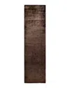 Bloomingdale's Fine Vibrance M1554 Runner Area Rug, 3'1 X 11'7 In Brown