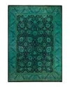 Bloomingdale's Fine Vibrance M1560 Area Rug, 9' X 12'10 In Black