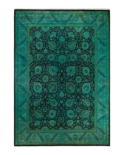 Bloomingdale's Fine Vibrance M1560 Area Rug, 9' X 12'10 In Green