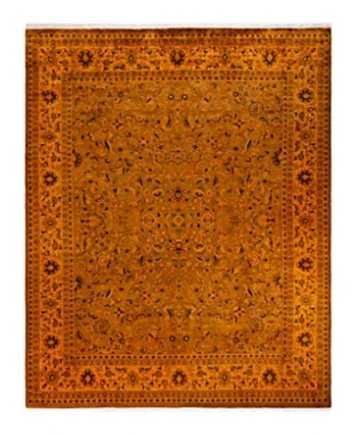 Bloomingdale's Fine Vibrance M1582 Area Rug, 8'1 X 9'10 In Orange