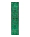 Bloomingdale's Fine Vibrance M1582 Runner Area Rug, 2'7 X 12'3 In Light/blue