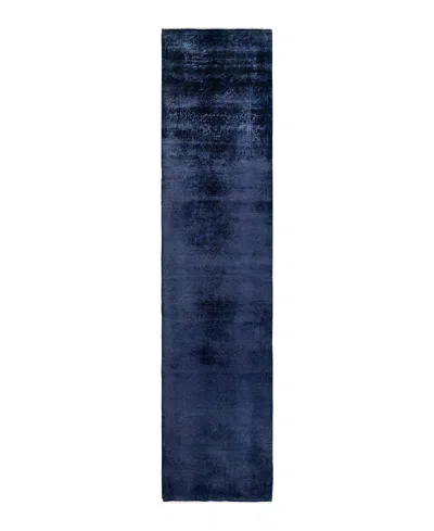 Bloomingdale's Fine Vibrance M1583 Runner Area Rug, 2'7 X 11'2 In Purple